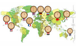 Часовий пояс при виборі дати в календарі